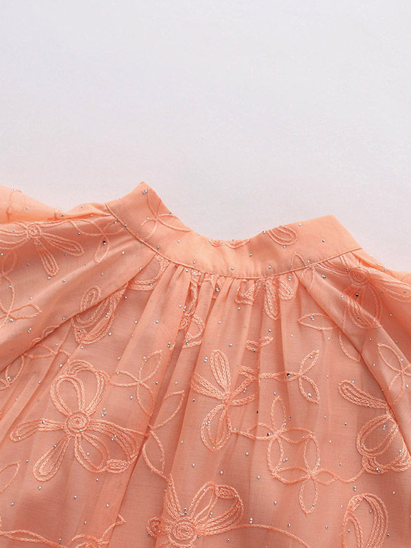 TWOTWINSTYLE Solid Puff Sleeve High Waist Chic Mini Dress