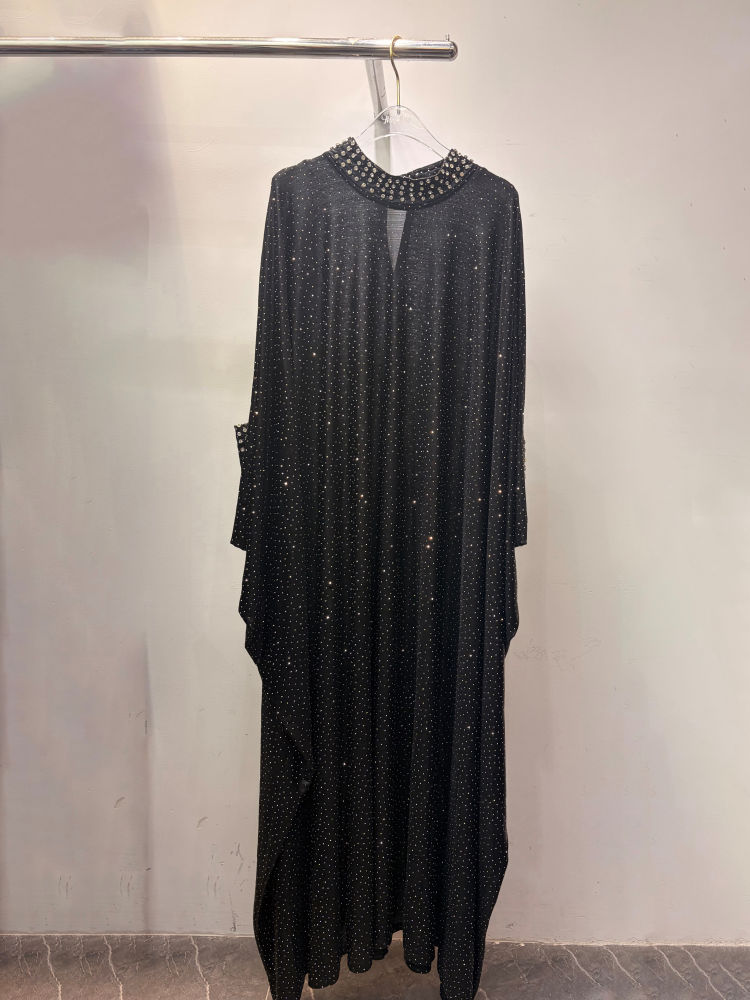 TWOTWINSTYLE Round Neck Patchwork Diamond Vintage Dress