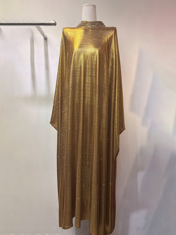 TWOTWINSTYLE Round Neck Patchwork Diamond Vintage Dress