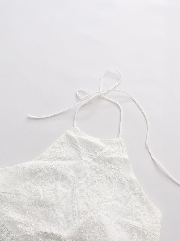 TWOTWINSTYLE Sleeveles Hollow Out Tunic Designer Dress