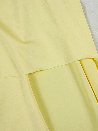 TWOTWINSTYLE Round Neck Solid Irregular Hem Elegant Dress