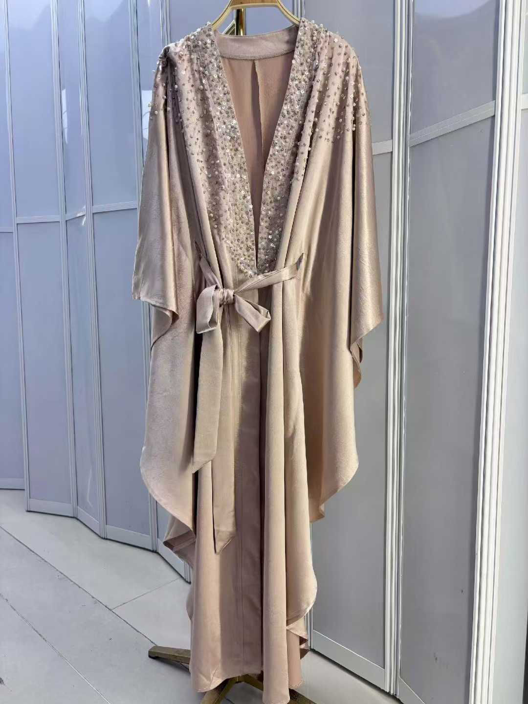 TWOTWINSTYLE Deep V Neck Patchwork Diamond Tunic Designer Coat