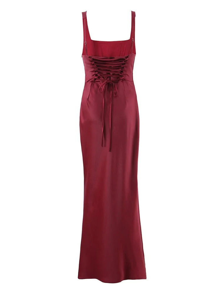 TWOTWINSTYLE Sleeveles Tunic Spliced Pleated Vintage Dress