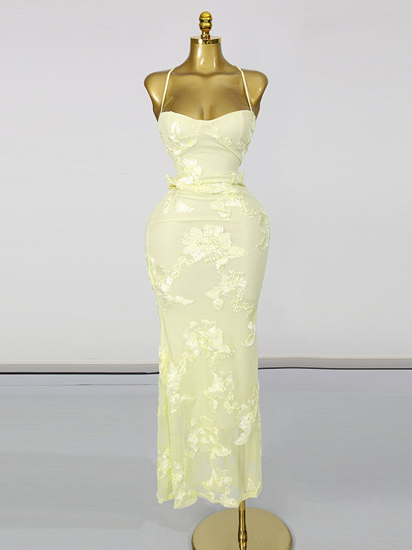 TWOTWINSTYLE Patchwork Applique Tunic Elegant Strapless Dress
