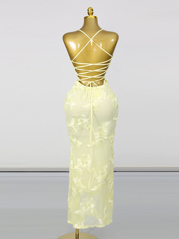 TWOTWINSTYLE Patchwork Applique Tunic Elegant Strapless Dress
