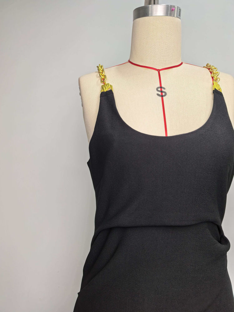 TWOTWINSTYLE Off Shoulder Asymmetrical Tunic Vintage Dress