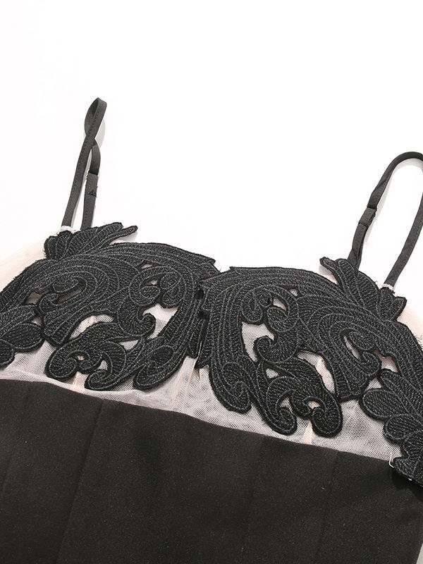 TWOTWINSTYLE Off Shoulder High Waist Vintage Midi Dress