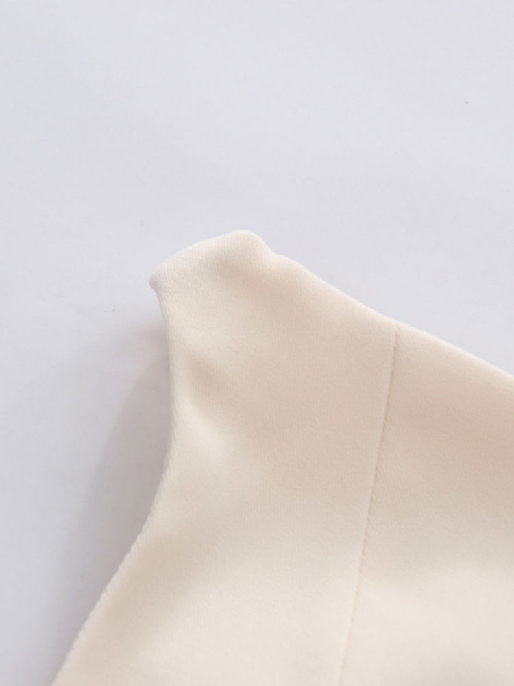 TWOTWINSTYLE Backless Sleeveles Spliced Belt Elegant Dress