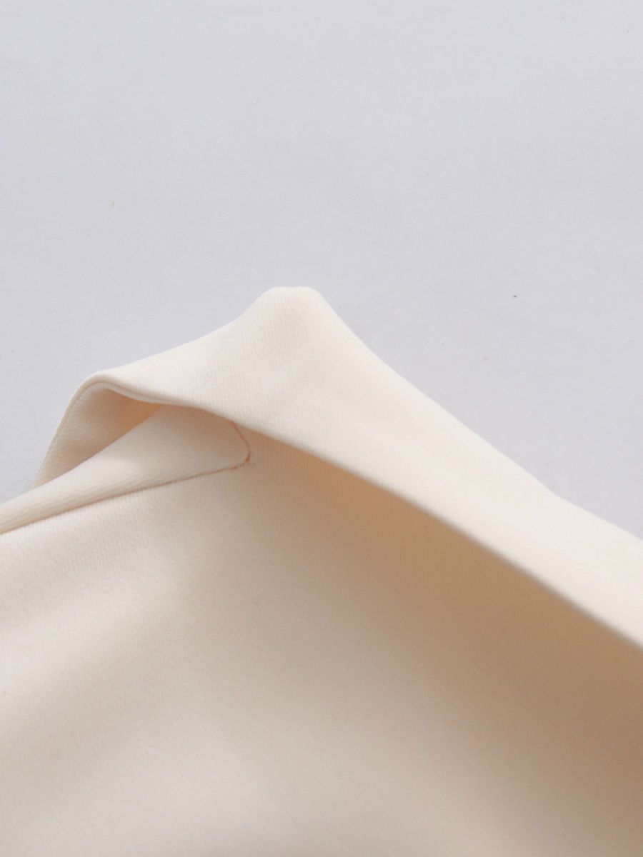 TWOTWINSTYLE Backless Sleeveles Spliced Belt Elegant Dress