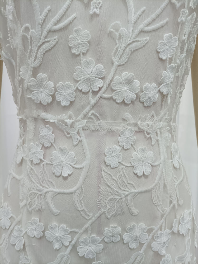 TWOTWINSTYLE Sleeveles Tunic Spliced Lace Designer Dress
