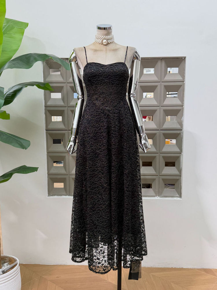 TWOTWINSTYLE Off Shoulder Spliced Mesh Tunic Designer Dress