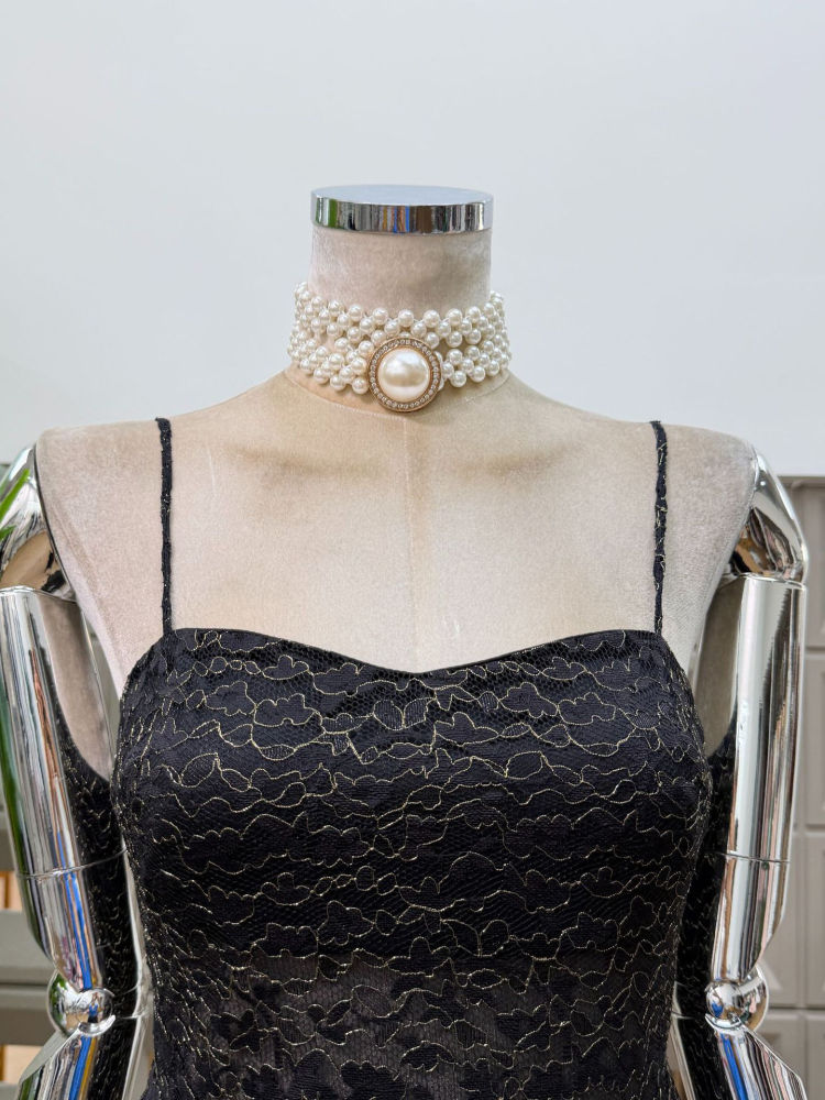 TWOTWINSTYLE Off Shoulder Spliced Mesh Tunic Designer Dress