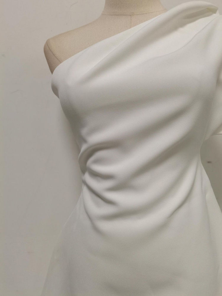 TWOTWINSTYLE Solid Off One Shoulder Tunic Designer Dress