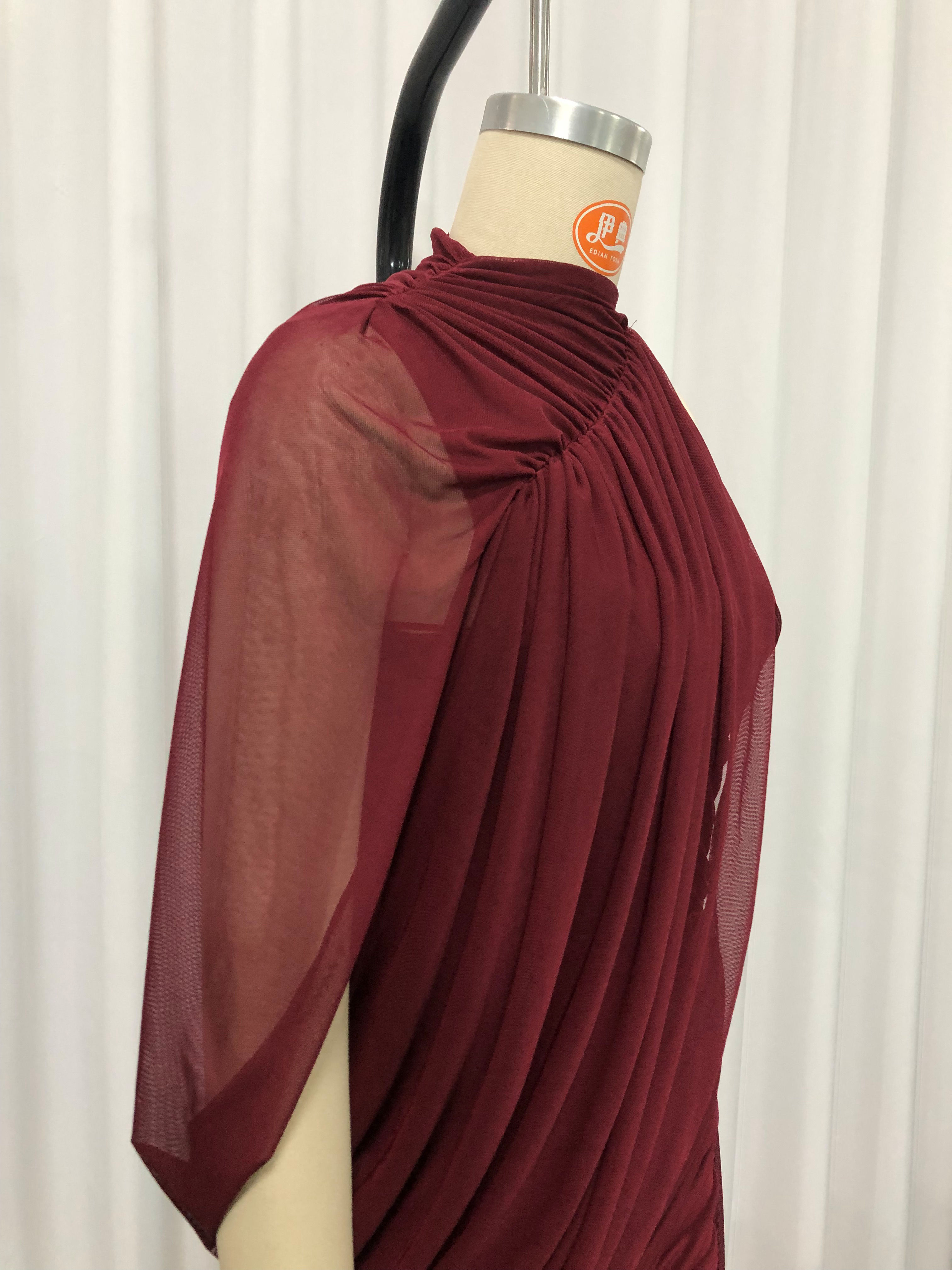 TWOTWINSTYLE Off One Shoulder Patchwork Lace Up Fashion Dress
