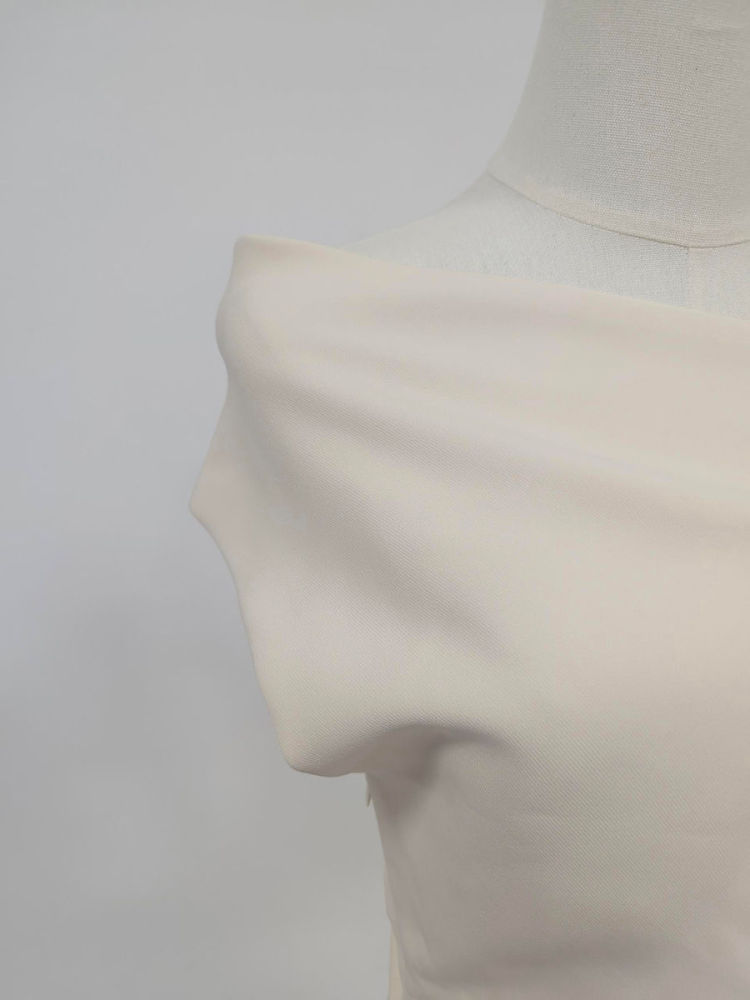 TWOTWINSTYLE Off Shoulder Spliced Bowknot Tunic Elegant Dress