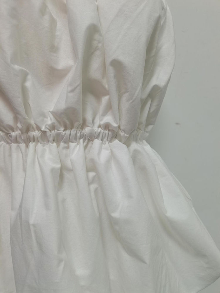 TWOTWINSTYLE Solid Off Shoulder Tunic Fashion Vest