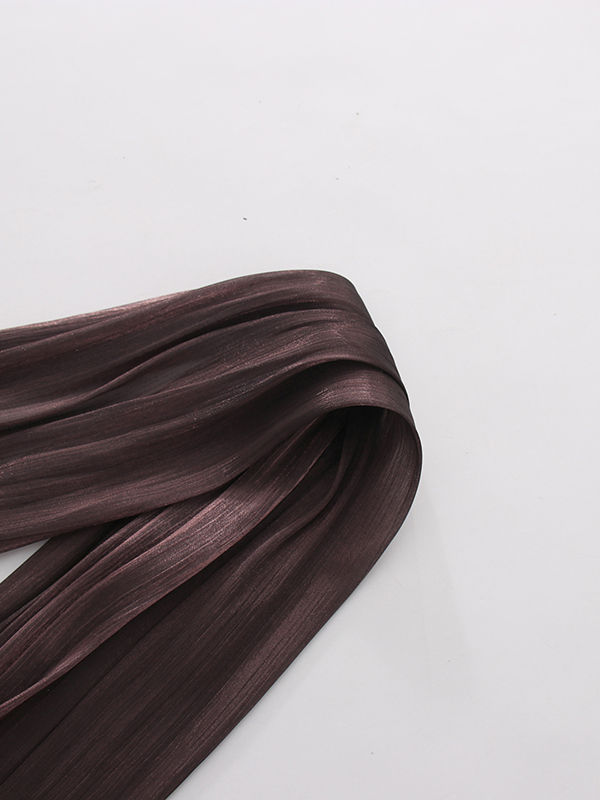 TWOTWINSTYLE Off Shoulder Spliced Decoration Knot Fashion Dress