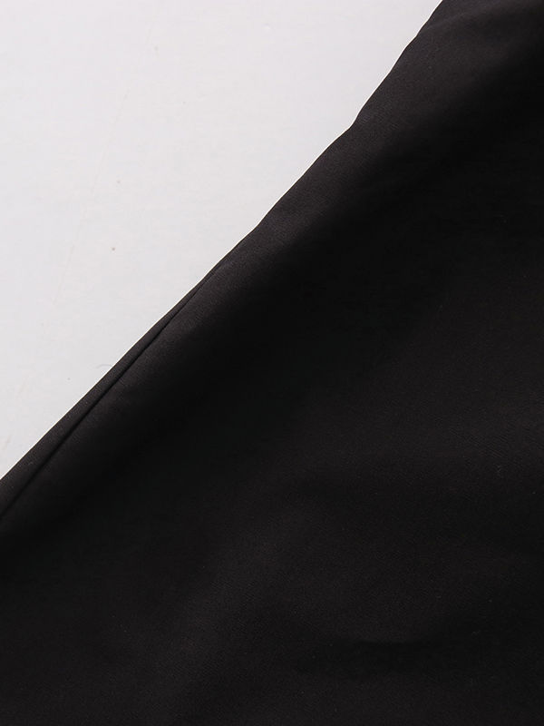 TWOTWINSTYLE Lapel Spliced Metal Jewelry Long Sleeve Casual Shirt