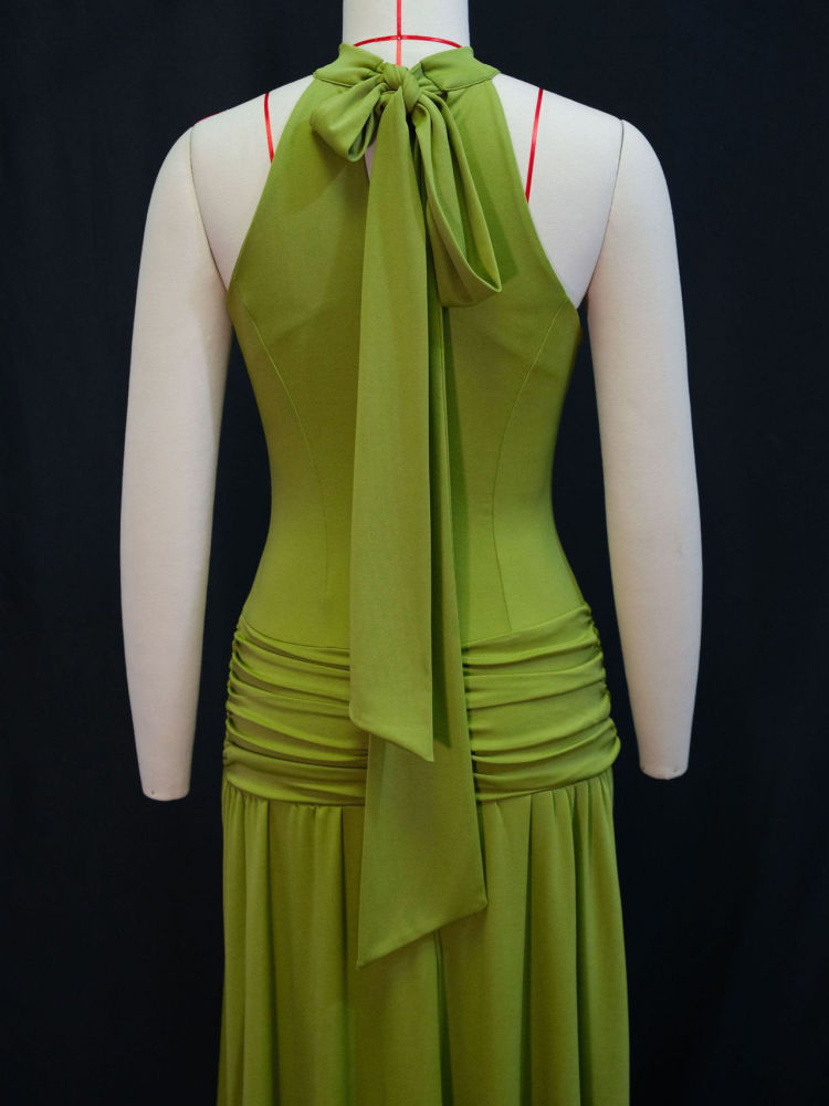 TWOTWINSTYLE Off Shoulder Tunic Pleated Vintage Dress