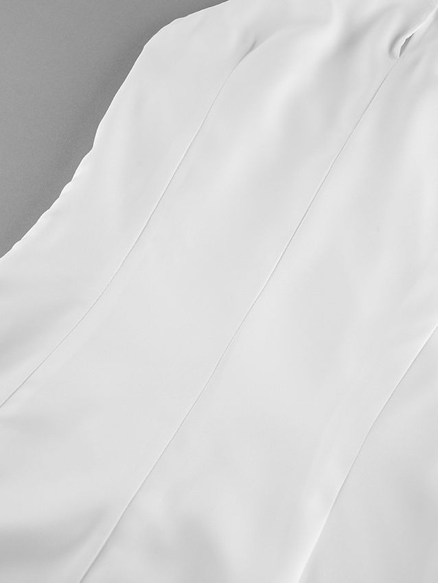 TWOTWINSTYLE Sleeveles High Waist Elegant Halter Neck Dress