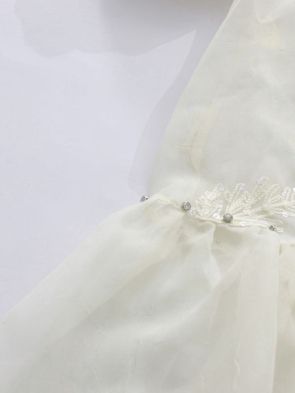 TWOTWINSTYLE Lapel Puff Sleeve High Waist Designer Dress