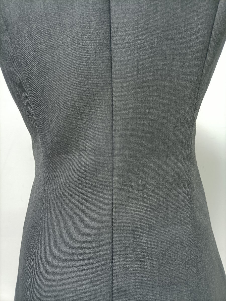 TWOTWINSTYLE Lapel Sleeveles Patchwork Ruffles Vintage Vest
