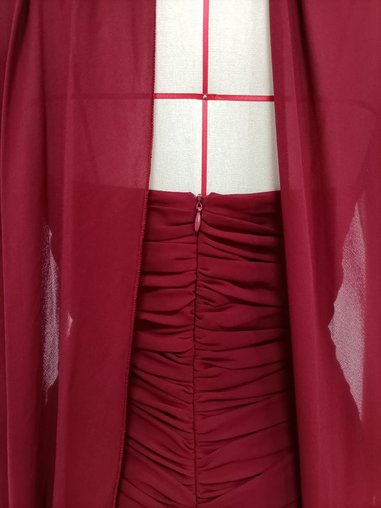 TWOTWINSTYLE Sleeveles High Waist Spliced Shawl Fashion Dress