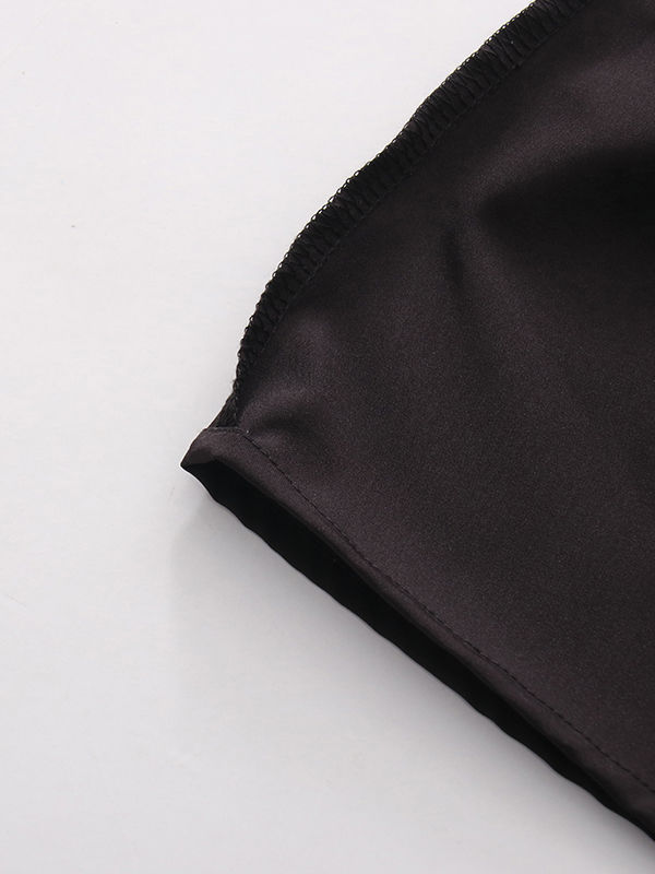 TWOTWINSTYLE Round Neck Sleeveles Spliced Embroidery Designer Dress