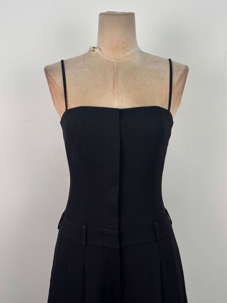 TWOTWINSTYLE Solid Off Shoulder High Waist Loose Casual Jumpsuit