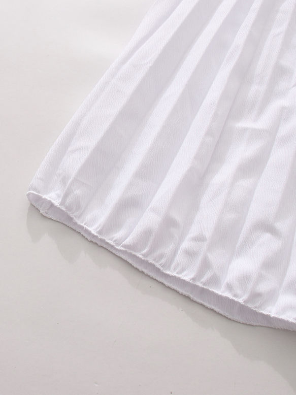 TWOTWINSTYLE Patchwork Ruffles Side Split Tunic Chic Dress