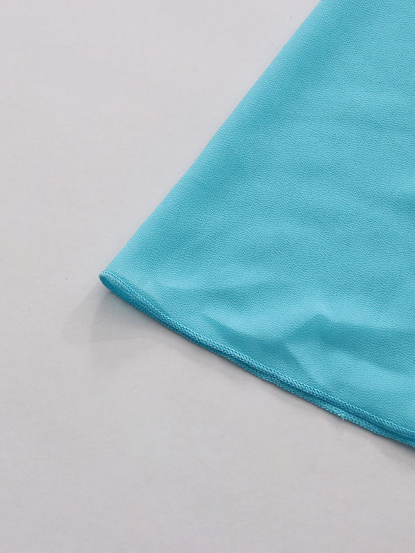 TWOTWINSTYLE Solid Sleeveles Tunic Ruched Spliced Shawl Elegant Dress
