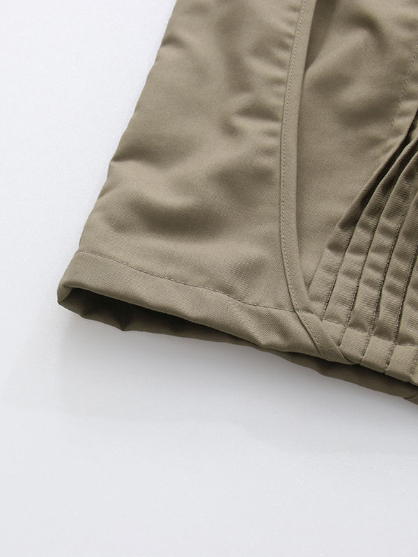 TWOTWINSTYLE High Waist Ruched Casual Straight Leg Pants