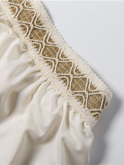 TWOTWINSTYLE Off Shoulder Irregular Hem Top High Waist Skirt Fashion Set