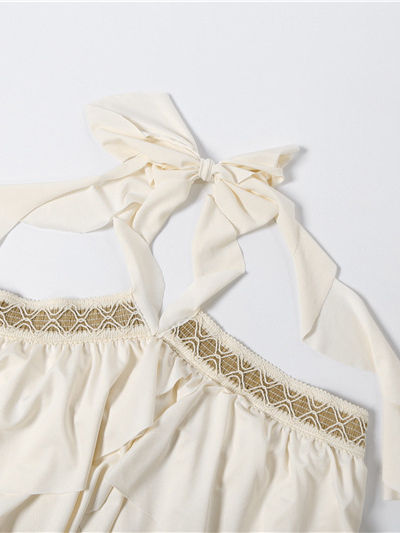 TWOTWINSTYLE Off Shoulder Irregular Hem Top High Waist Skirt Fashion Set