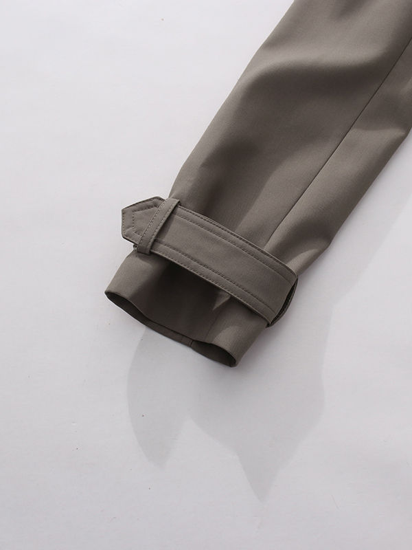 TWOTWINSTYLE Lapel Long Sleeve Spliced Mesh Jacket High Waist Short Pants Vintage Set