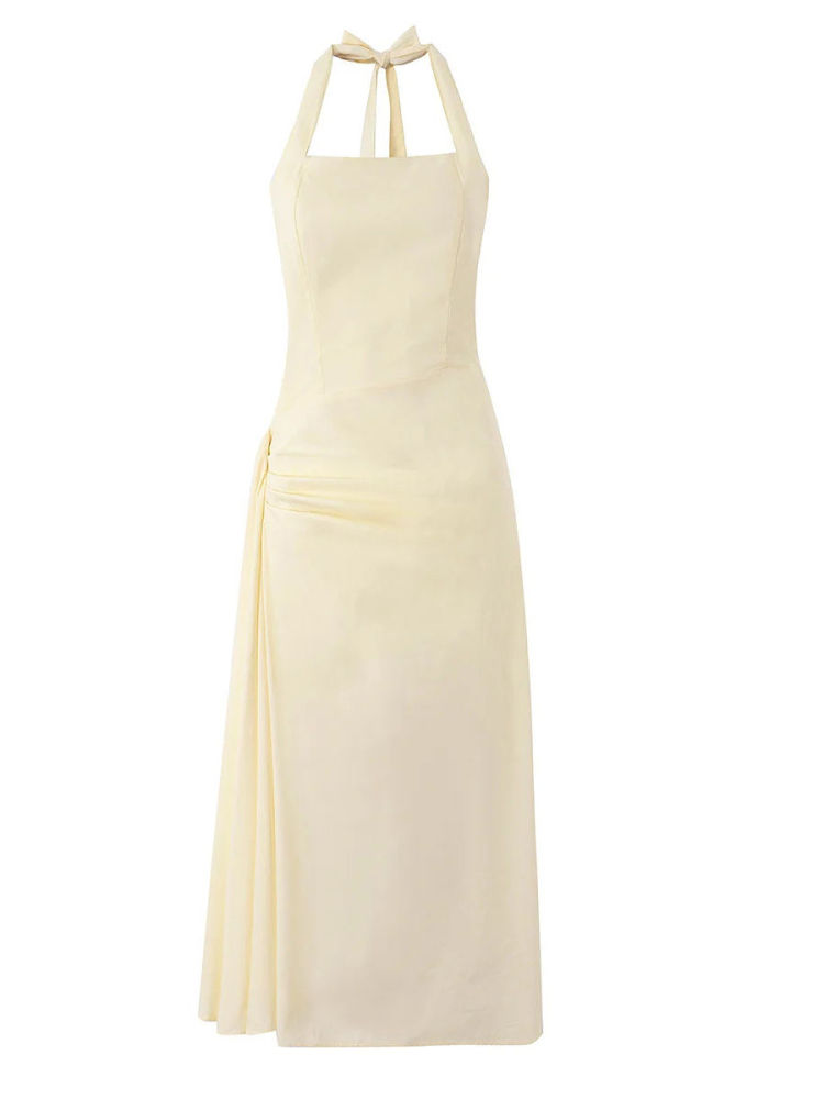 TWOTWINSTYLE Solid Off Shoulder Ruched Tunic Fashion Dress