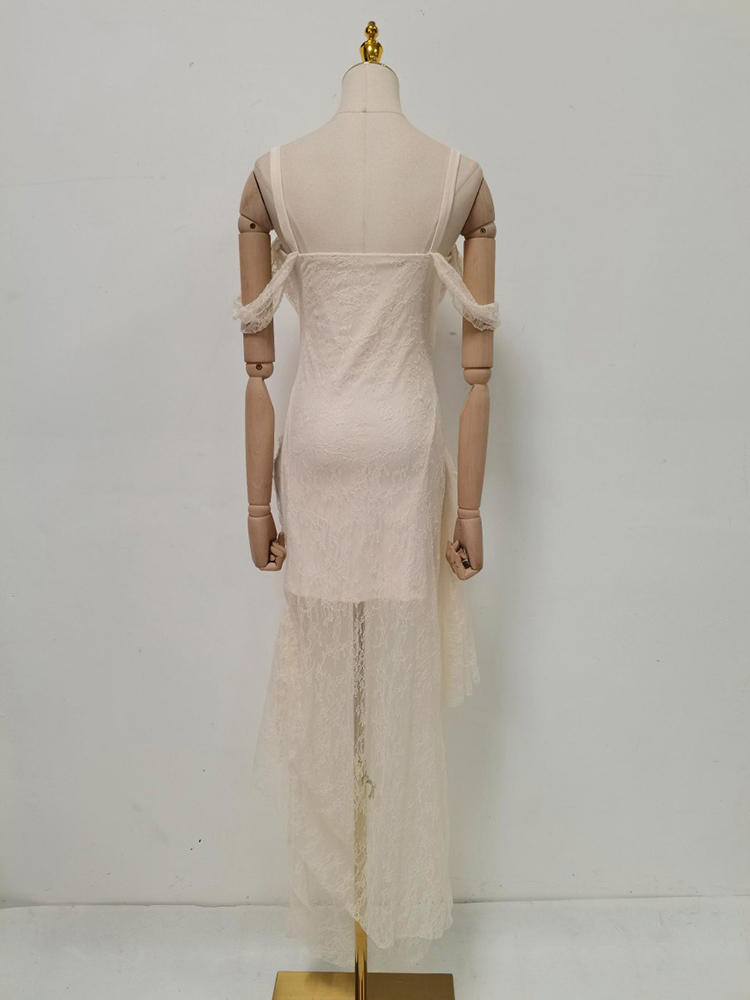 TWOTWINSTYLE Sleeveles Tunic Spliced 3D Flower Fashion Dress