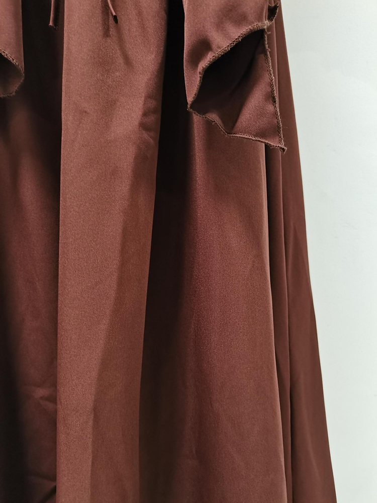 TWOTWINSTYLE Solid Sleeveles Tunic Side Split Vintage Dress