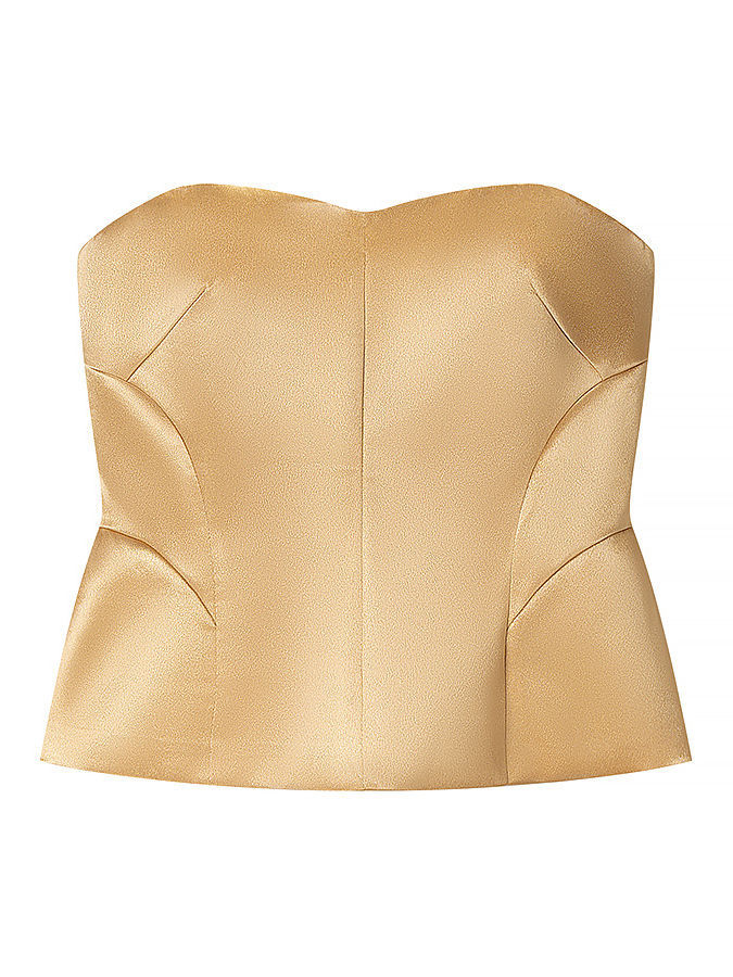 TWOTWINSTYLE Off Shoulder Tunic Vest Solid High Waist Skirt Elegant Set