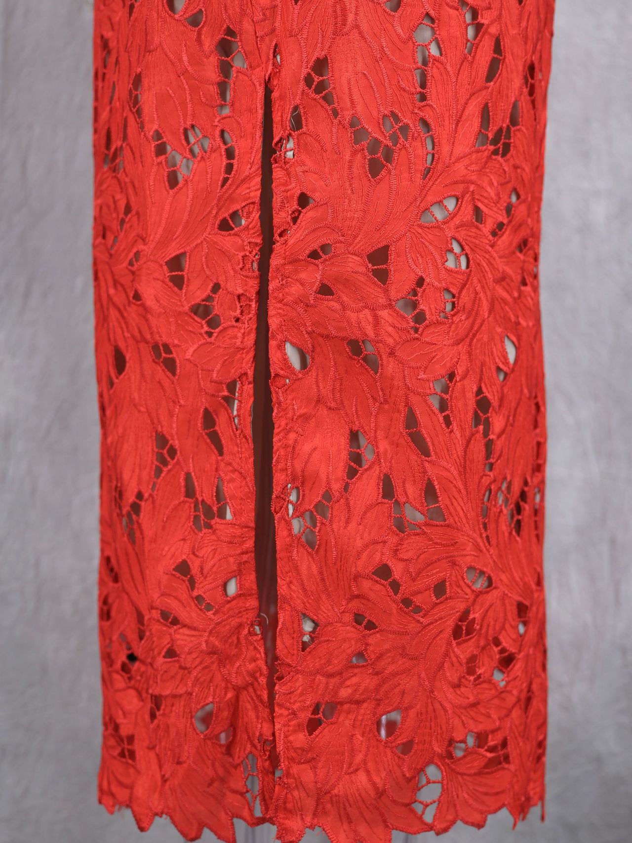 TWOTWINSTYLE Patchwork Bowknot Hollow Out Fashion Dress