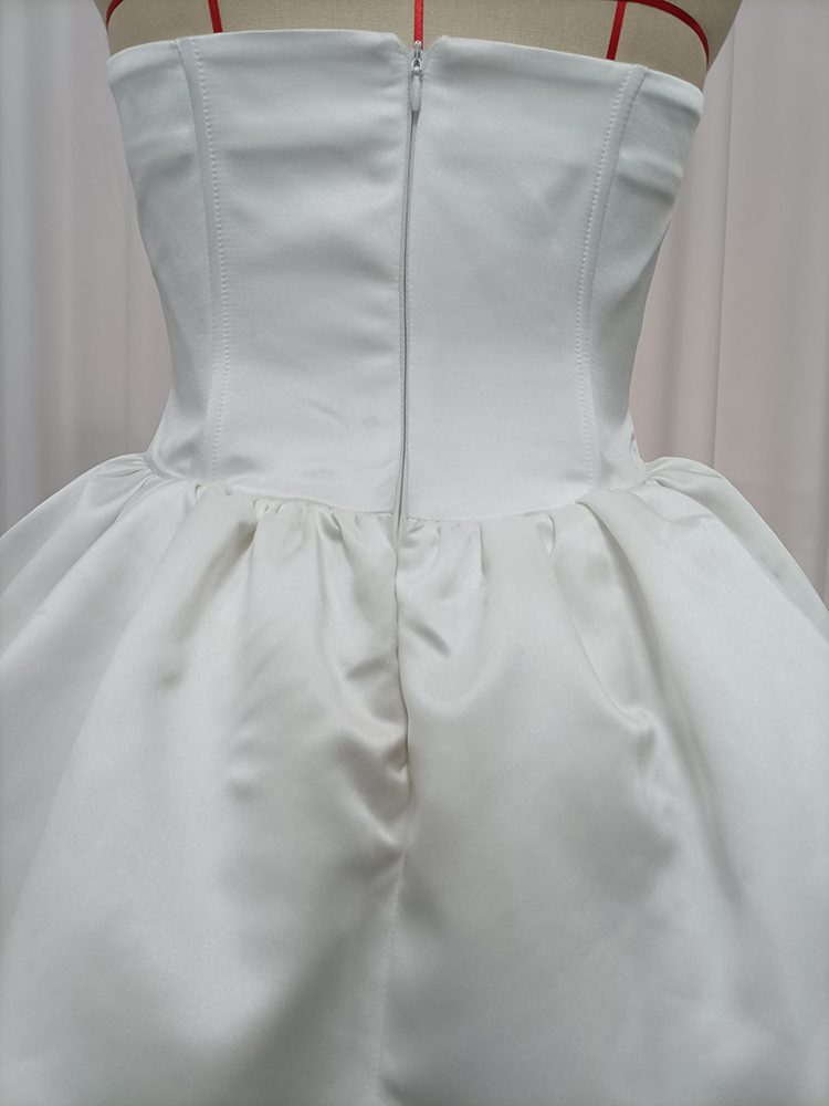 TWOTWINSTYLE Sleeveless Patchwork Lace Up Lace Trim Chic Dress