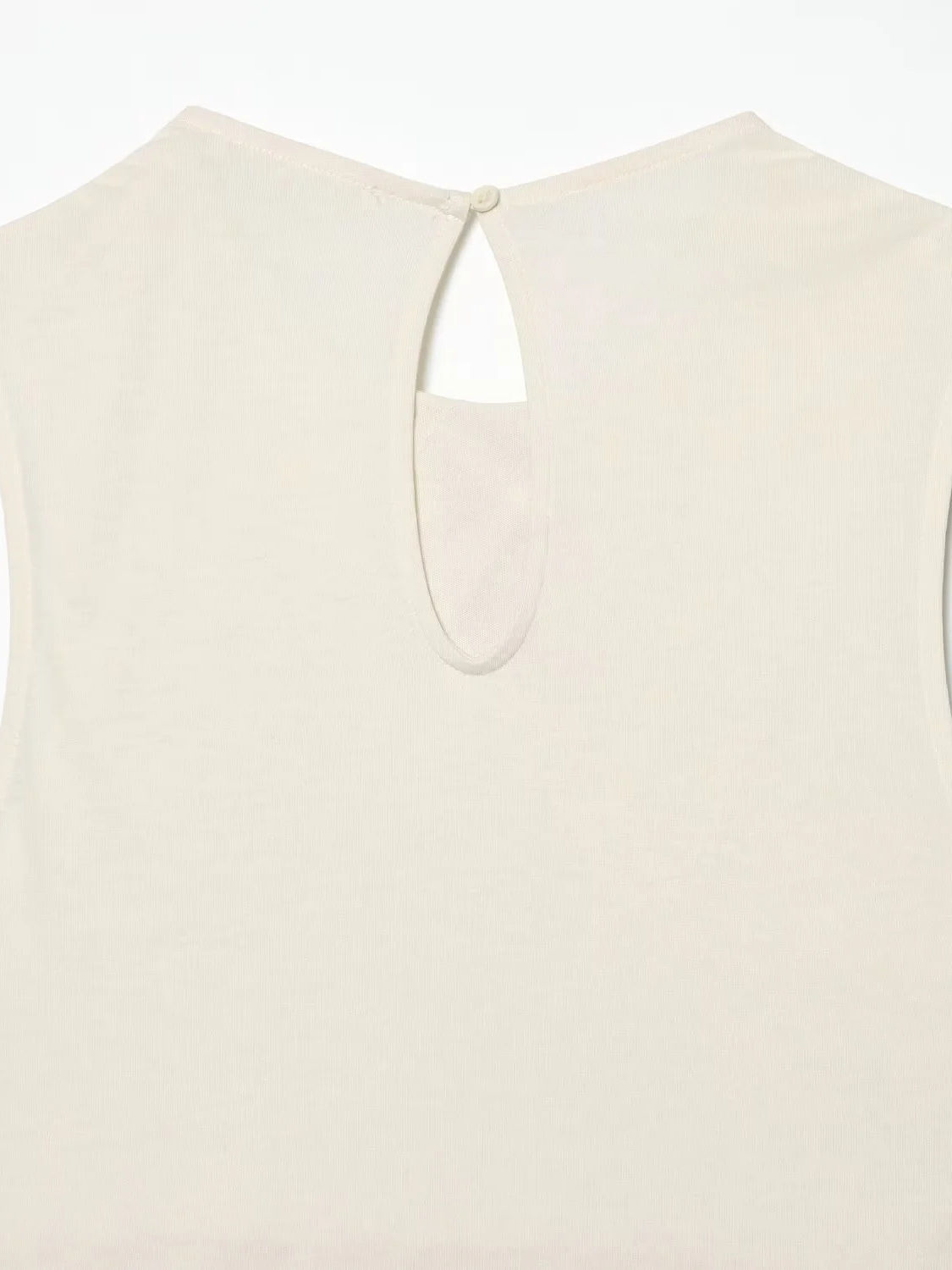 TWOTWINSTYLE Round Neck Sleeveles Irregular Hem Fashion Vest