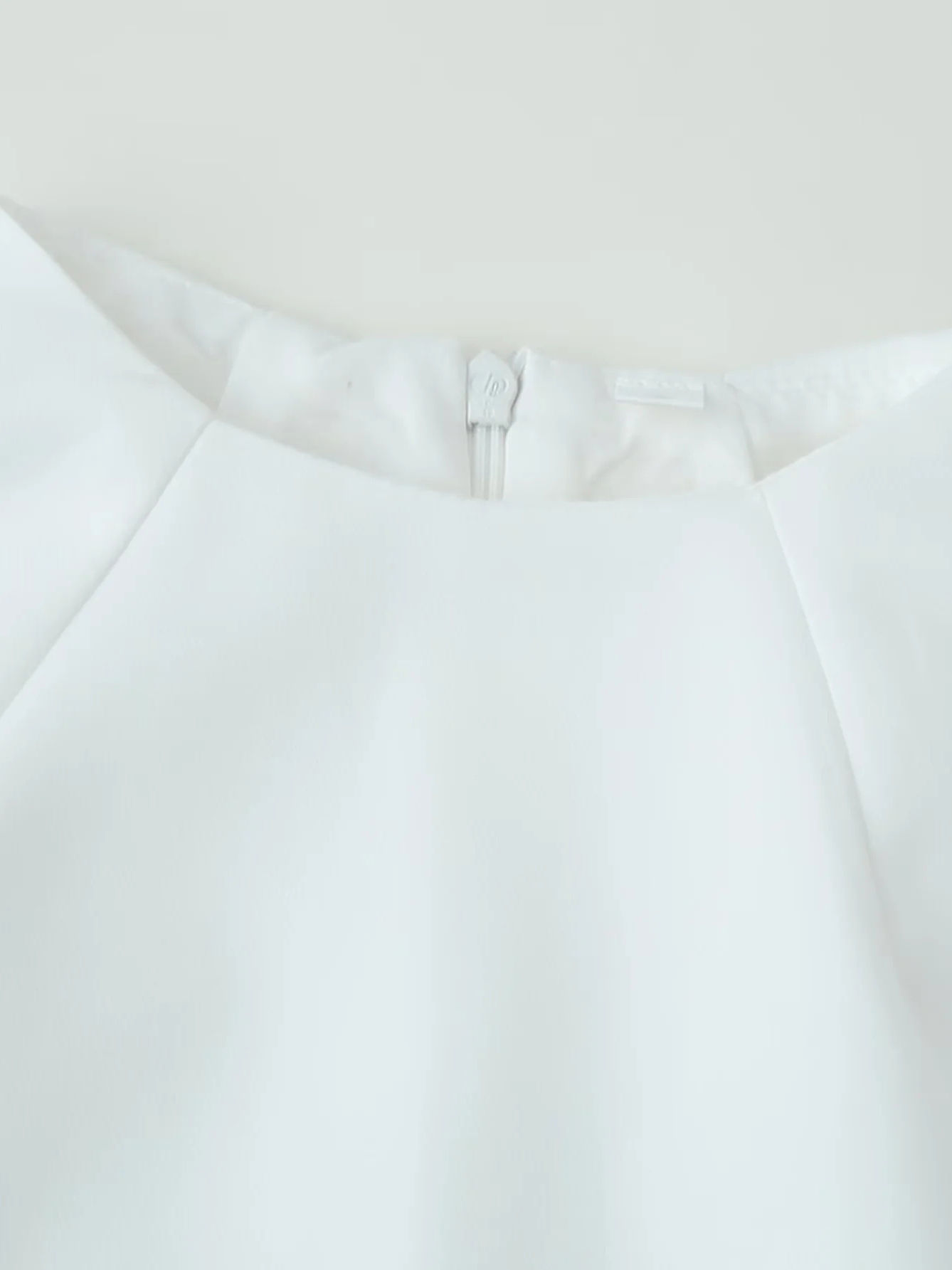 TWOTWINSTYLE Solid Stand Collar Shawl Sleeveles Tunic Skirt Fashion Set