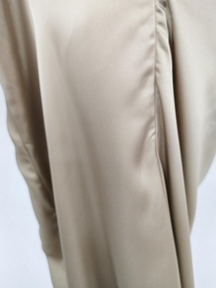 TWOTWINSTYLE Stand Collar Off Shoulder Ruched Vintage Dress