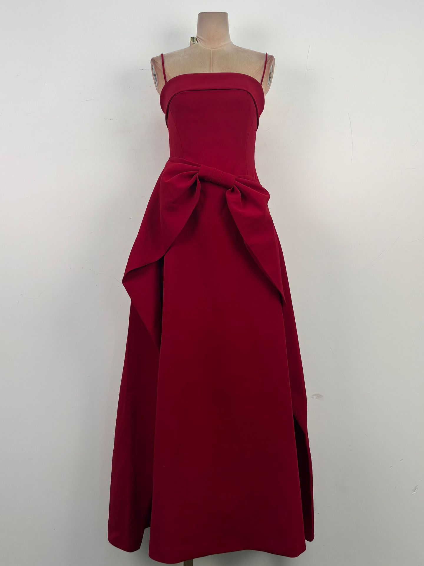 TWOTWINSTYLE Off Shoulder Spliced Bowknot Tunic Elegant Dress