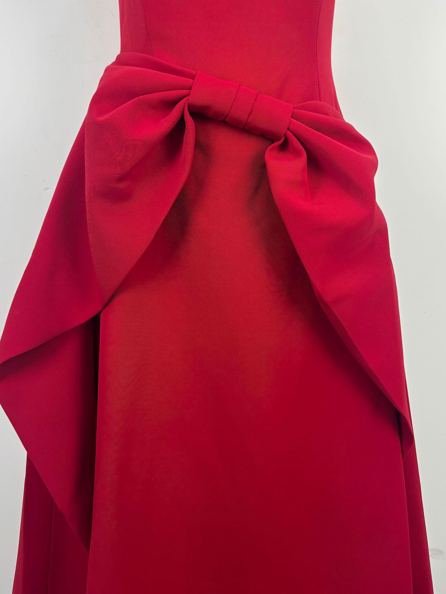 TWOTWINSTYLE Off Shoulder Spliced Bowknot Tunic Elegant Dress