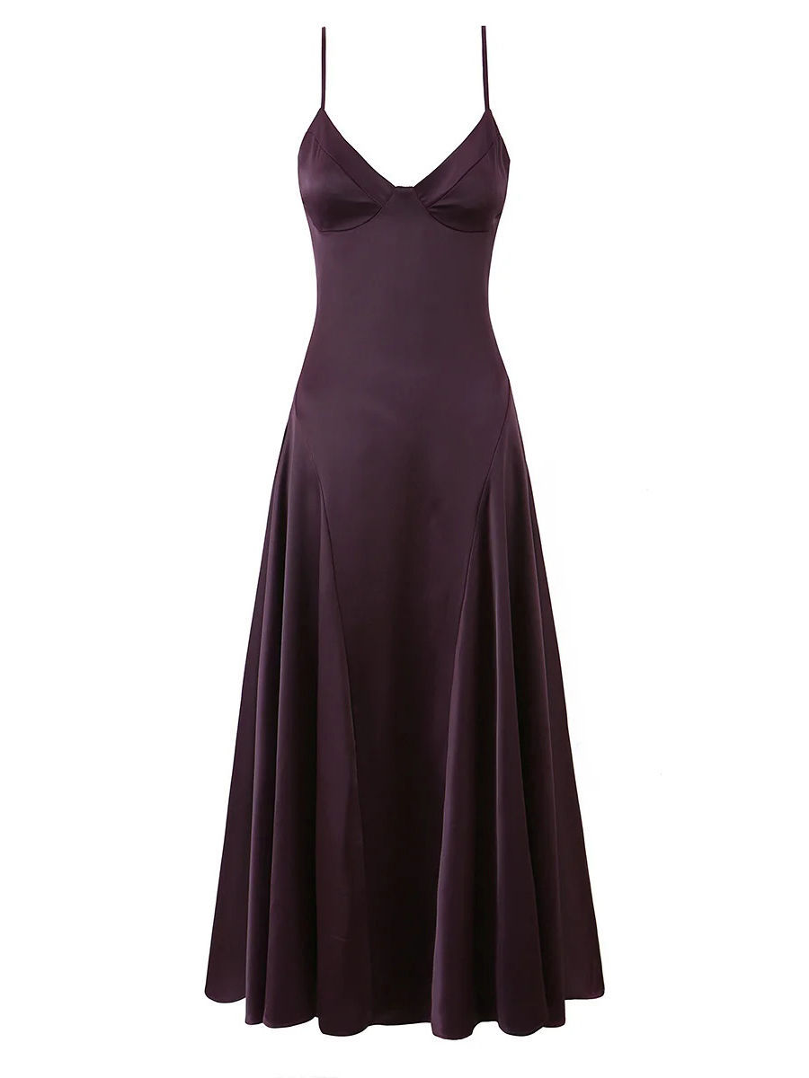 TWOTWINSTYLE Patchwork Drawstring Tunic Elegant Camisole Dress