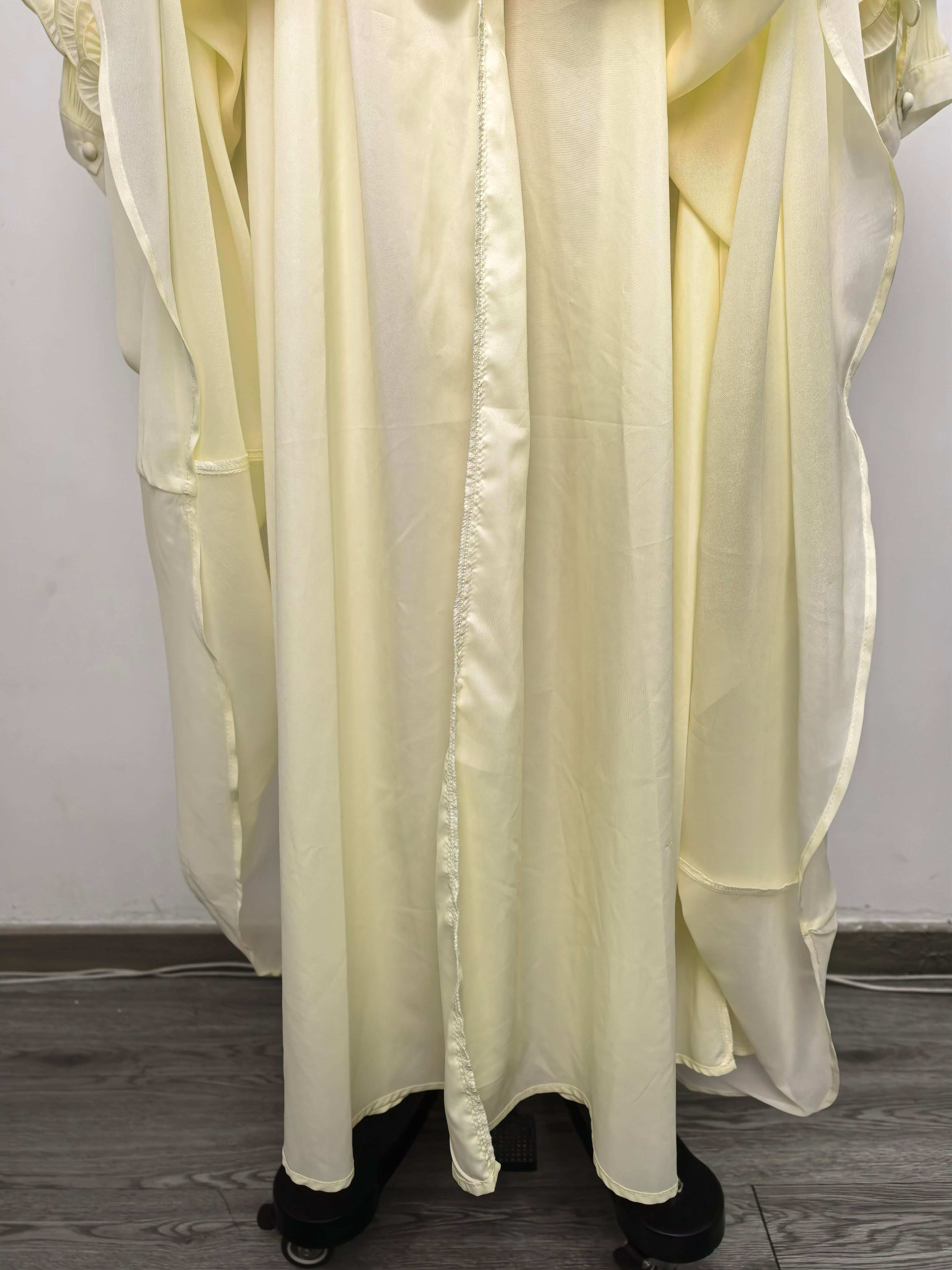 TWOTWINSTYLE Long Sleeve Patchwork Chain Ruffles Tunic Fashion Dress