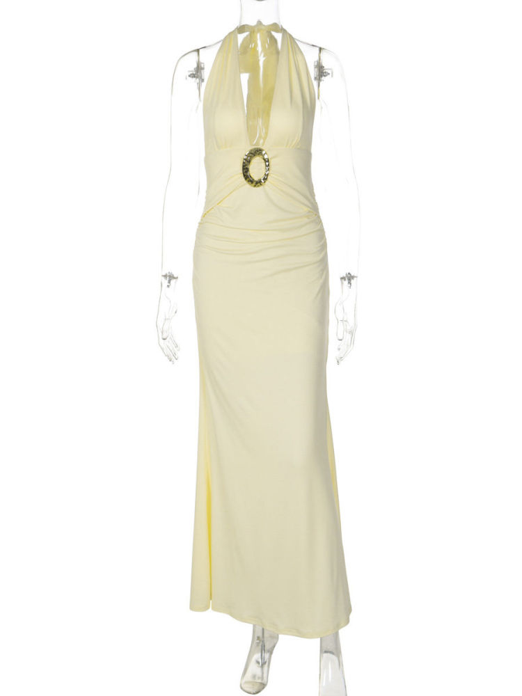 TWOTWINSTYLE Off Shoulder Tunic Spliced Diamond Elegant Dress