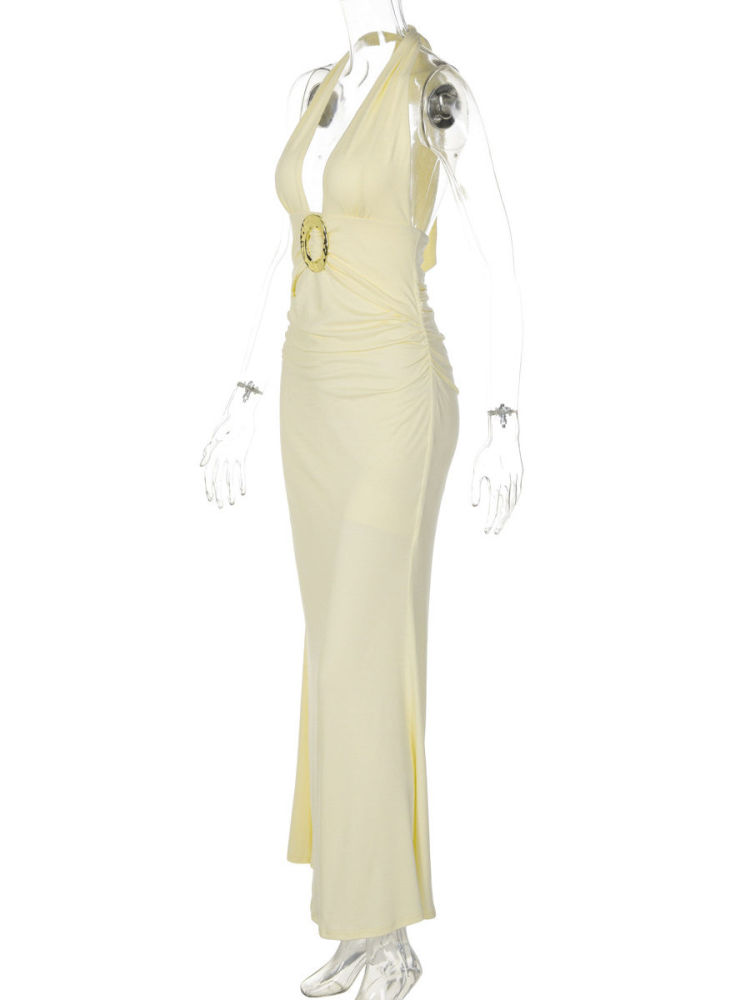 TWOTWINSTYLE Off Shoulder Tunic Spliced Diamond Elegant Dress